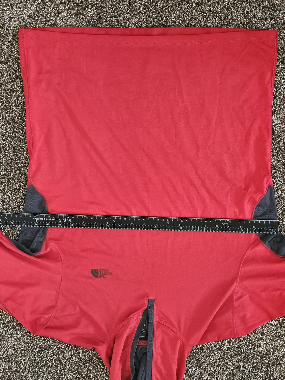 The North Face Red Hooded Pullover